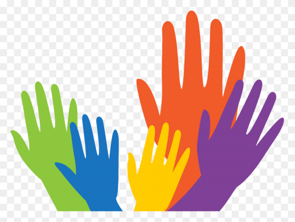 Волонтерство на прозрачном фоне