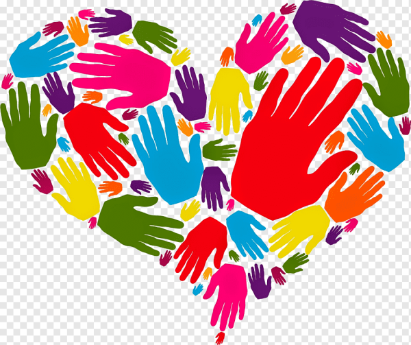 Разноцветные ладошки