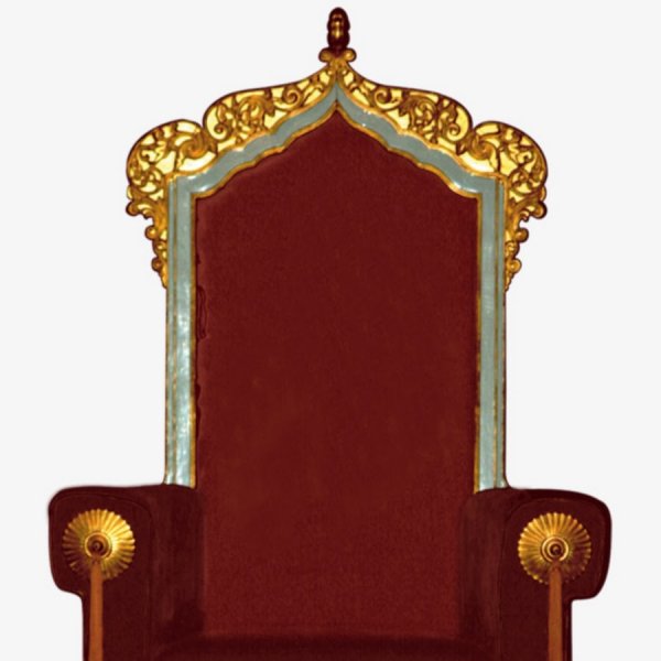 Трон для детей на прозрачном фоне