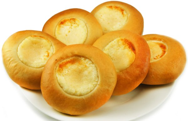 Ватрушка сдобная с творогом