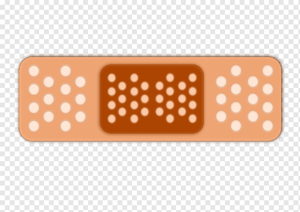 Пластырь крест-накрест