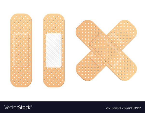 Пластырь нарисованный