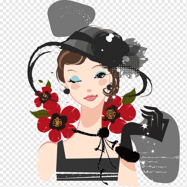 Векторная иллюстрация визажист