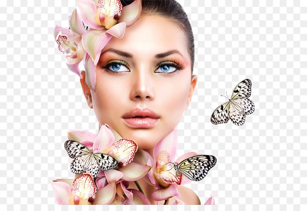 Лицо девушки для салона красоты