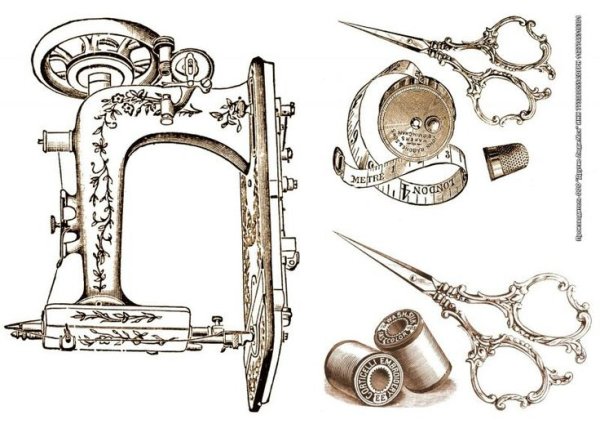 Винтажные Швейные принадлежности