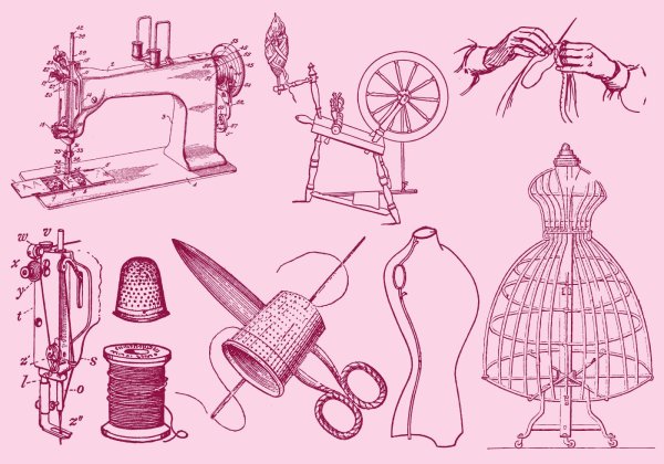 Швейные иллюстрации