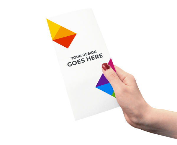 Листовки на белом фоне