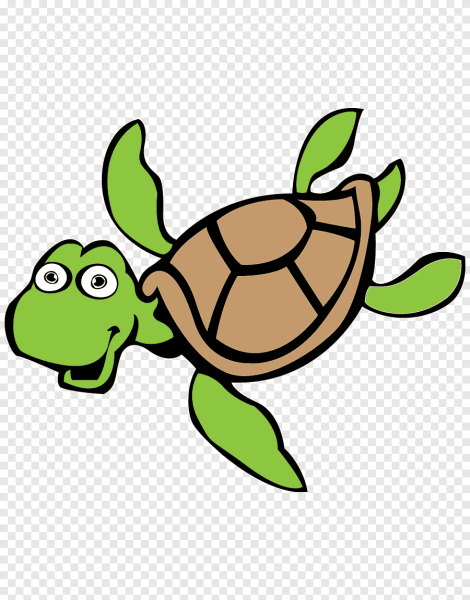 Черепашка мультяшная