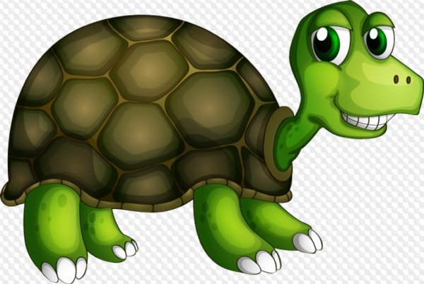 Черепаха мультяшная