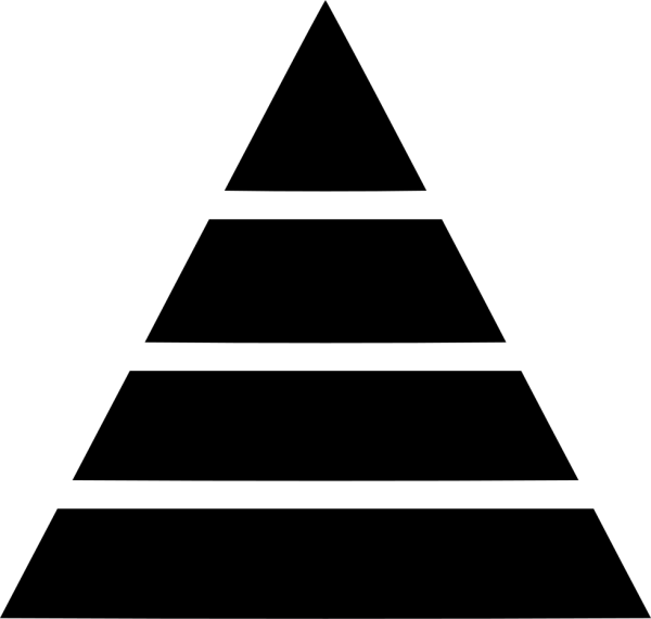 Плоская пирамида