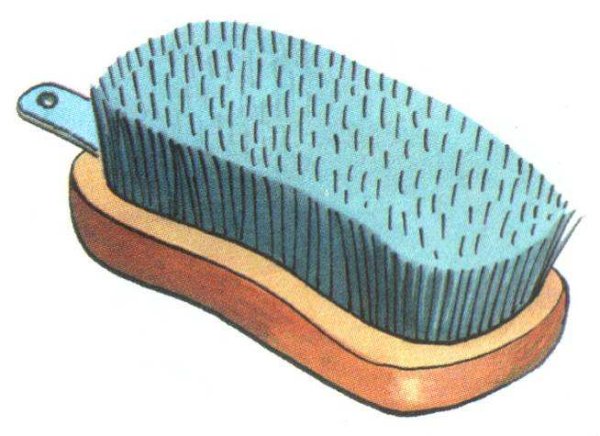 Щетка утюжок мини Практик sv3029