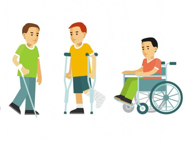 Инвалиды иллюстрации