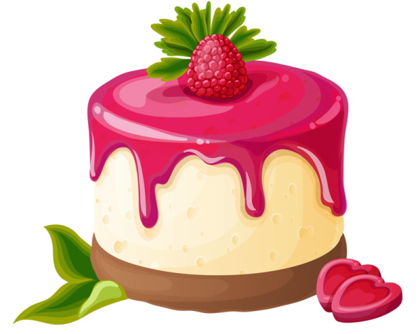 Тортики и пирожные мультяшные