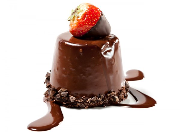 Сладости на белом фоне