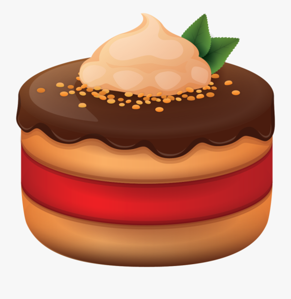 Тортики и пирожные мультяшные