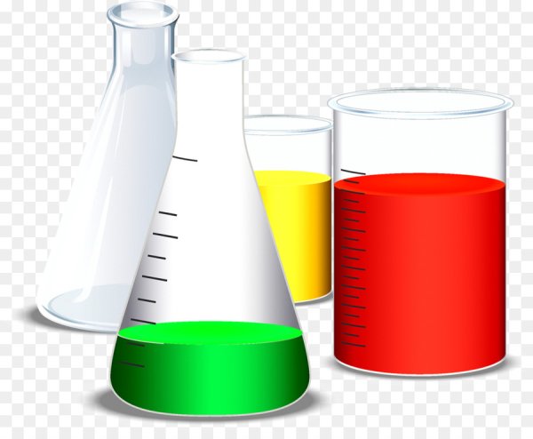 Химическая колба вектор