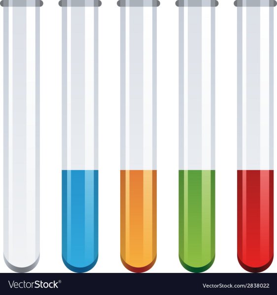 Пробирки клипарт
