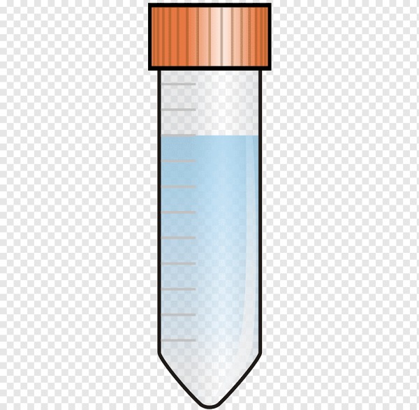 Пробирка схематично