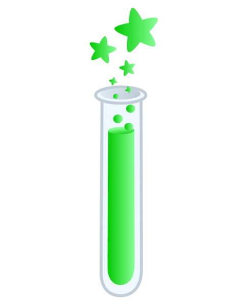 Пробирки без фона