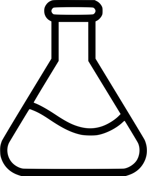 Колба трафарет