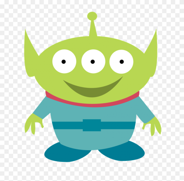 Изображение инопланетянина для детей