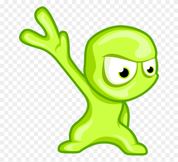 Маленький зелёный человечек