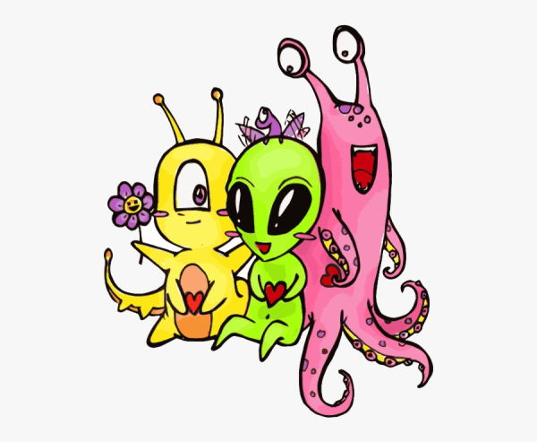 Пришелец клипарт