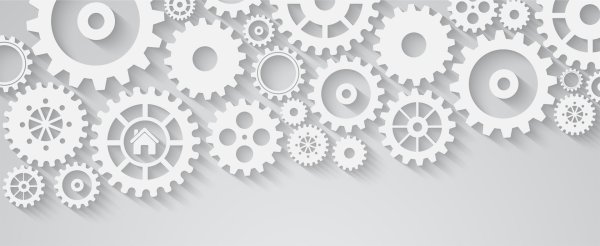 Шестеренки фон