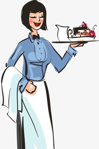 Пиктограмма официант