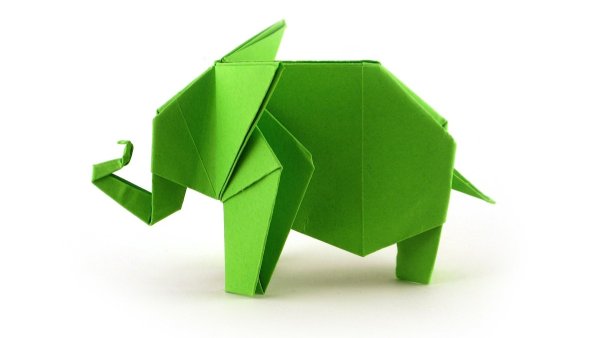 Оригами без фона