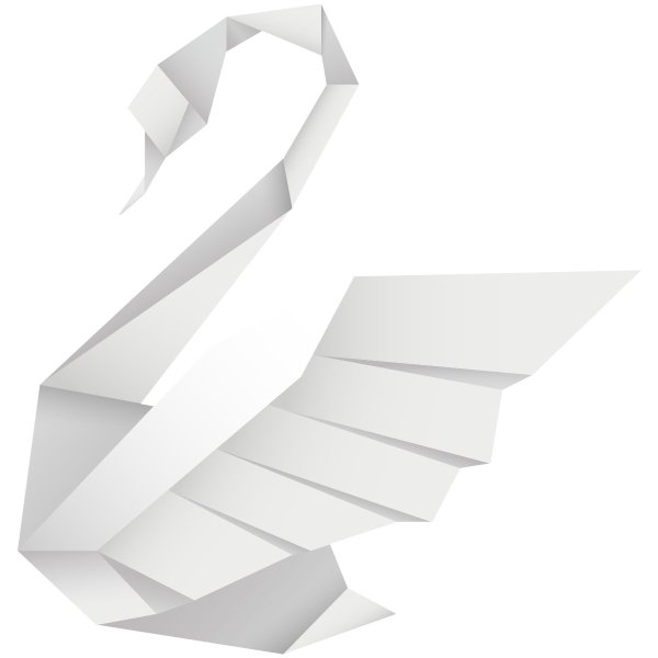 Оригами без фона