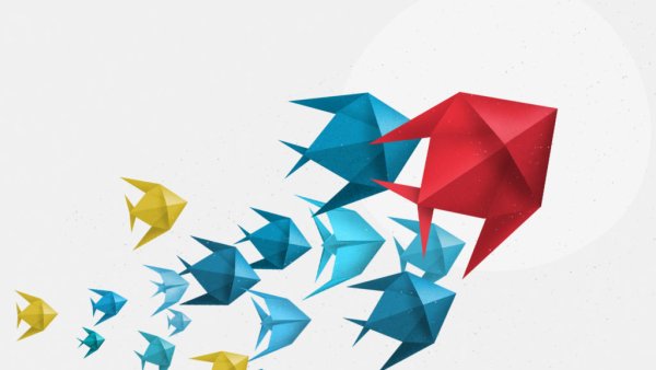 Оригами вектор