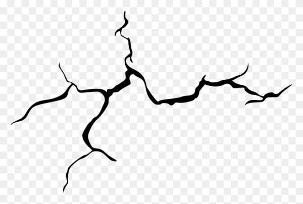 Трешинынапрозрачноом фоне