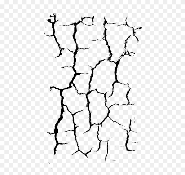 Трещины на белом фоне