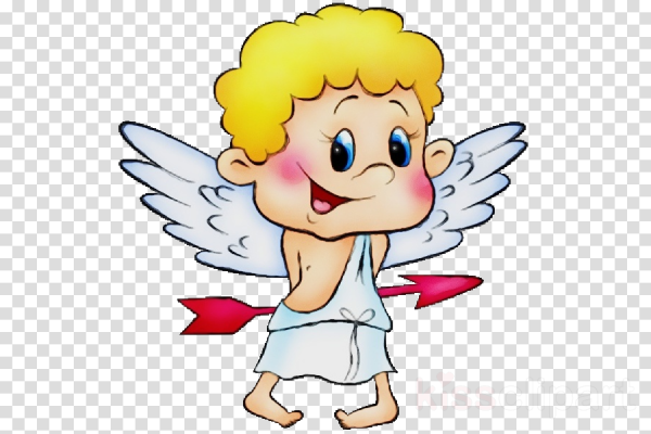 Ангелочек мультяшный