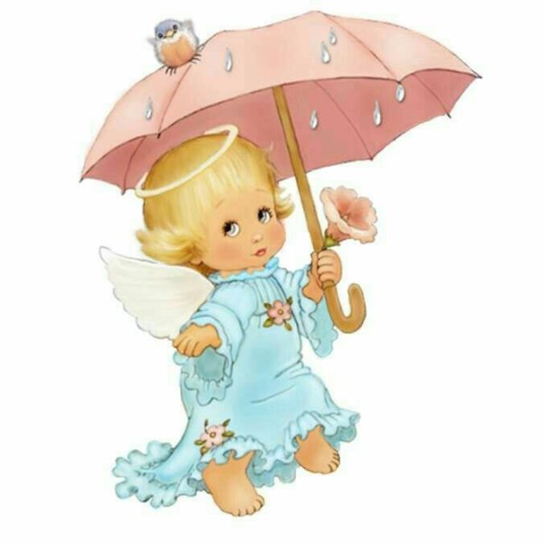 Милые дети на прозрачном фоне