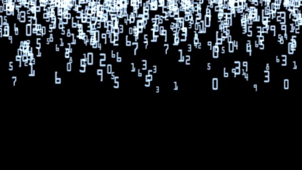 Падающие цифры