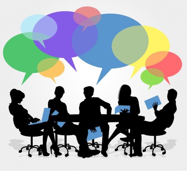 Общение за круглым столом
