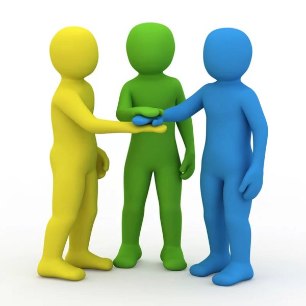 Разноцветные человечки