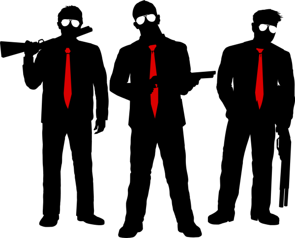 Силуэт бандита