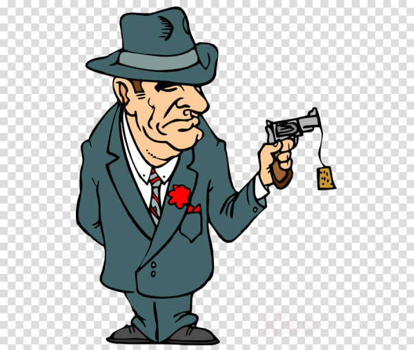 Человек в шляпе с пистолетом