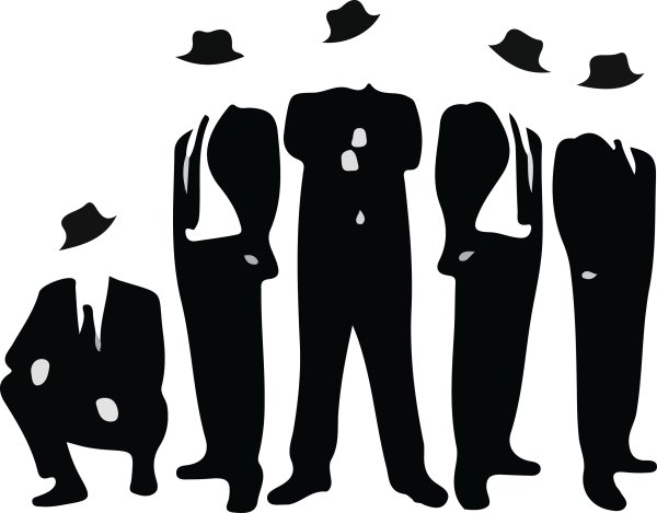 Силуэт бандита