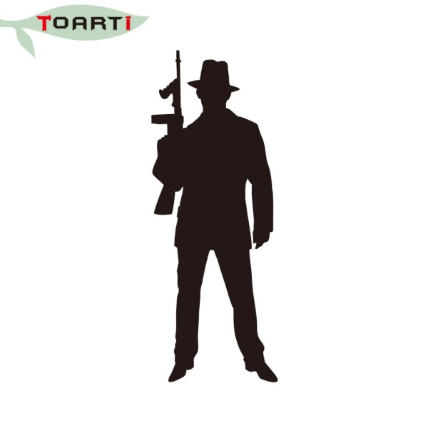 Силуэт мафиози