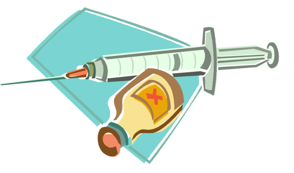 Вакцинация векторное изображение