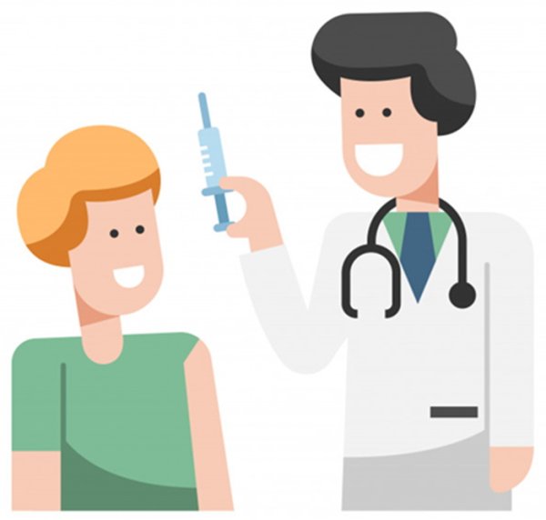 Значок вакцины