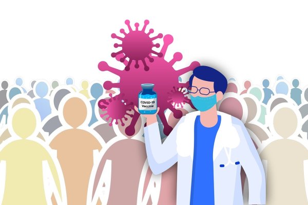 Вакцина на прозрачном фоне