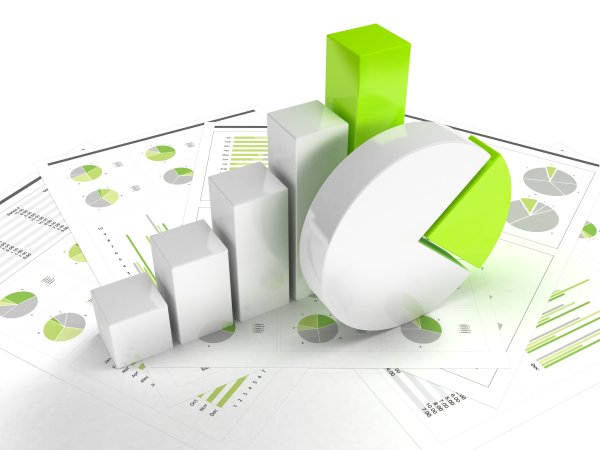 Инвестиции на белом фоне