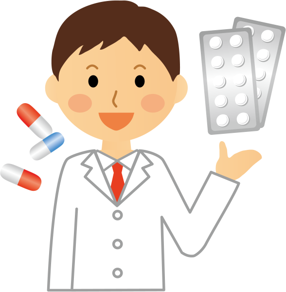 Фармацевт мультяшный