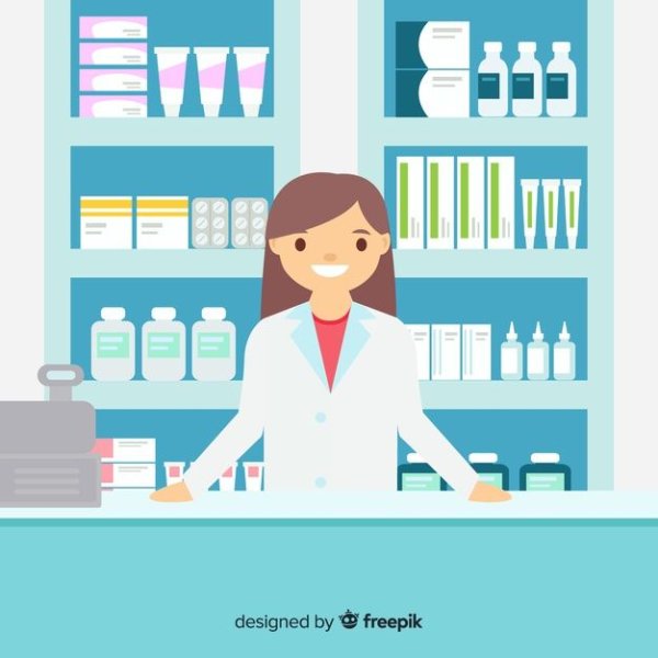 Фармацевт иллюстрация
