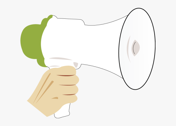 МЕГАФОН рупор вектор